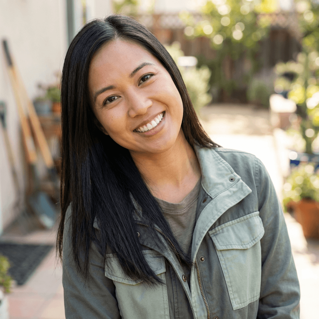 Brianna Latham, founder of ShiftWell, in a bright casual office setting